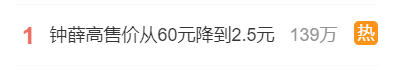 从60元降到2.5元！知名品牌跳楼式降价，网友惊呆